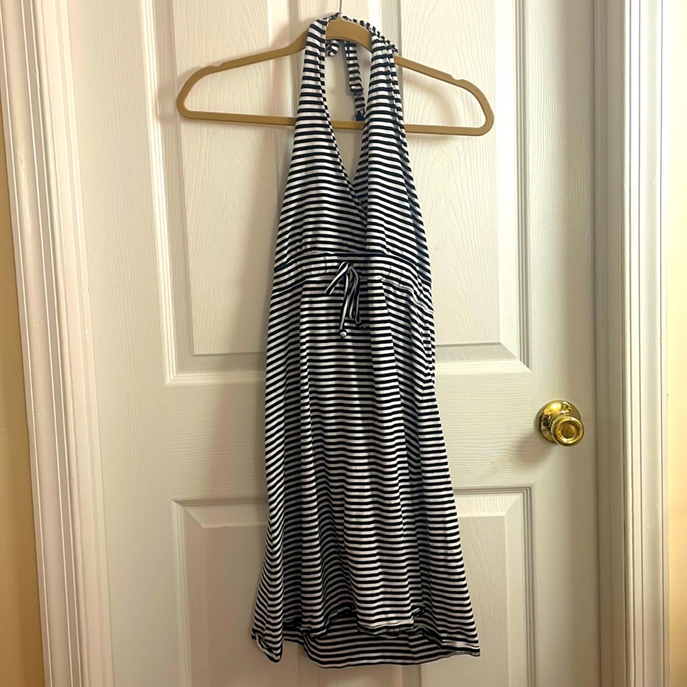 Striped Halter Sundress
